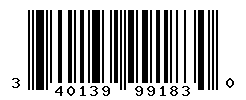 UPC barcode number 3401396991830