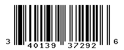 UPC barcode number 3401399372926