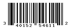 UPC barcode number 3401528546112