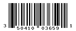 UPC barcode number 3504105036591