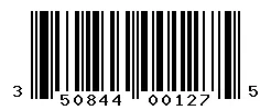 UPC barcode 3508441001275