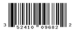 352410096822 barcode