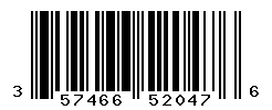 UPC barcode number 3574661520476