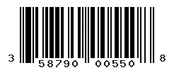 UPC barcode 358790005508