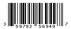 UPC barcode number 3597921569497