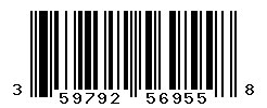 UPC barcode number 3597921569558