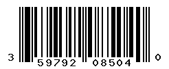 UPC barcode number 3597922085040