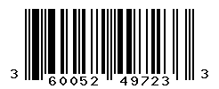 UPC barcode number 3600522497233