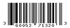 UPC barcode number 3600522713203