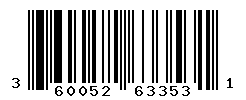 UPC barcode number 3600523633531