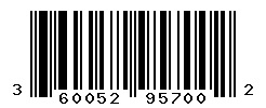 UPC barcode number 3600523957002