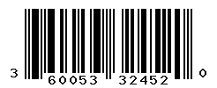 UPC barcode number 3600531324520