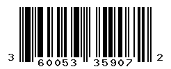 UPC barcode number 3600531359072