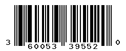 UPC barcode number 3600531395520