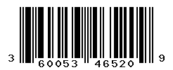 UPC barcode number 3600531465209