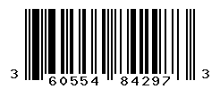 UPC barcode number 3605540842973