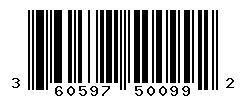 UPC barcode number 3605971500992