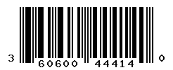 UPC barcode number 3606000444140