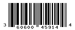 UPC barcode number 3606000459144