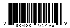 UPC barcode number 3606000514959