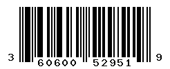UPC barcode number 3606000529519