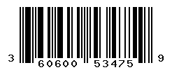 UPC barcode number 3606000534759