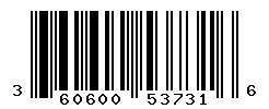 UPC barcode number 3606000537316