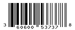 UPC barcode number 3606000537378