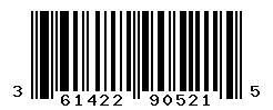 UPC barcode number 3614226905215
