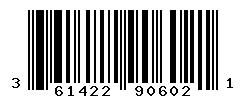 UPC barcode number 3614226906021