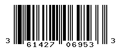 UPC barcode number 3614273069533