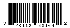 UPC barcode number 3701129801642