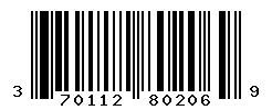 UPC barcode number 3701129802069