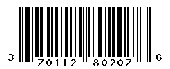 UPC barcode number 3701129802076