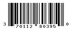 UPC barcode number 3701129803950