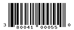 380041000550 barcode