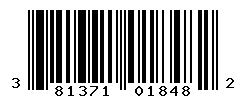 UPC barcode number 381371018482