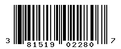 381519022807 barcode