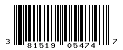 381519054747 barcode