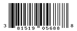 UPC barcode number 381519056888