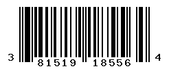 UPC barcode number 381519185564