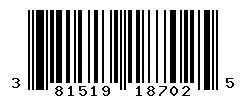381519187025 barcode
