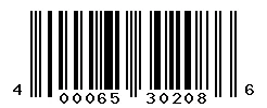 UPC barcode 400065302086