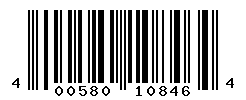 UPC barcode number 4005800108464