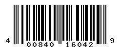 UPC barcode number 4008400160429