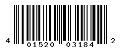 UPC barcode number 4015200031842