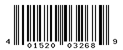 UPC barcode number 4015200032689