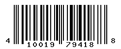 UPC barcode number 410019794188