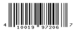 UPC barcode number 410019972067