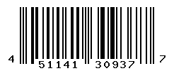 UPC barcode number 4511413309377